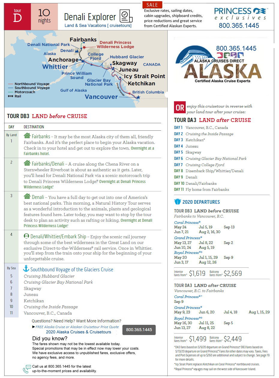 Alaska Cruises May to September Alaska Cruises Cruisetours Search